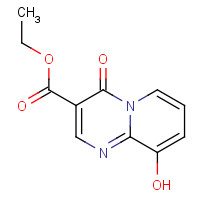 50876-74-9 ethyl 9-hydroxy-4-oxopyrido[1,2-a]pyrimidine-3-carboxylate chemical structure