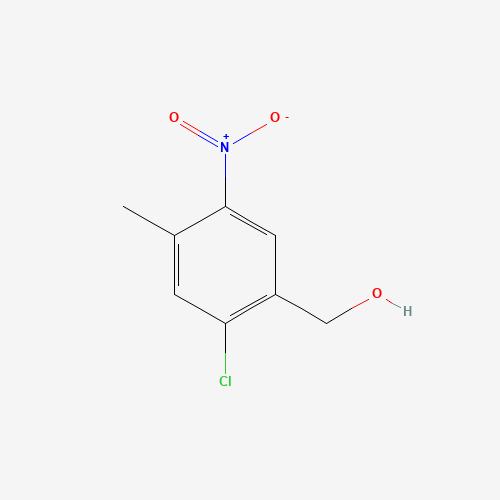 1481633-45-7 (2-chloro-4-methyl-5-nitrophenyl)methanol chemical structure