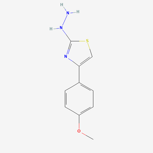 4871-25-4 [4-(4-methoxyphenyl)-1,3-thiazol-2-yl]hydrazine chemical structure