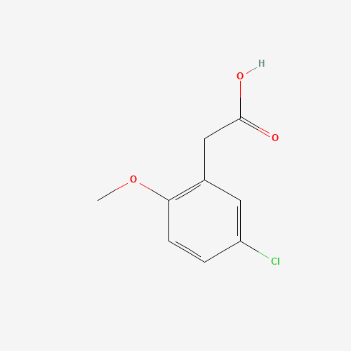 7569-62-2 2-(5-chloro-2-methoxyphenyl)acetic acid chemical structure