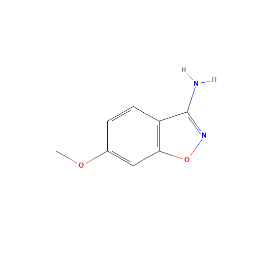 157368-82-6 6-methoxy-1,2-benzoxazol-3-amine chemical structure