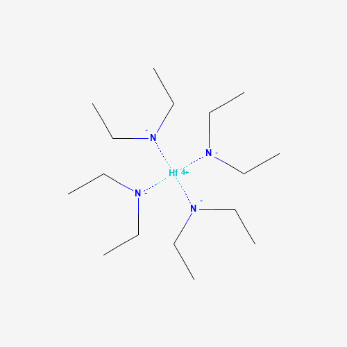 19962-12-0 diethylazanide;hafnium(4+) chemical structure