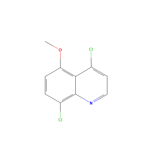 63010-44-6 4,8-dichloro-5-methoxyquinoline chemical structure