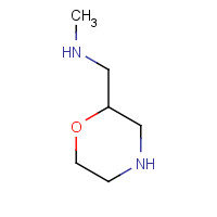 122894-45-5 N-methyl-1-morpholin-2-ylmethanamine chemical structure