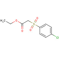 3636-65-5 ethyl 2-(4-chlorophenyl)sulfonylacetate chemical structure