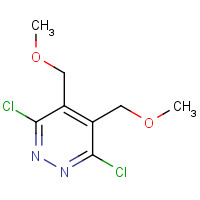 945599-39-3 3,6-dichloro-4,5-bis(methoxymethyl)pyridazine chemical structure