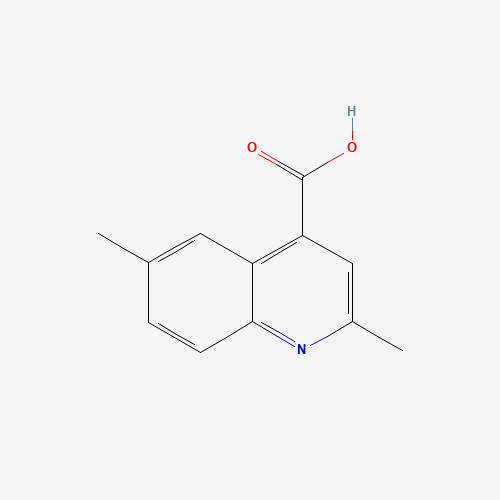 104175-33-9 2,6-dimethylquinoline-4-carboxylic acid chemical structure