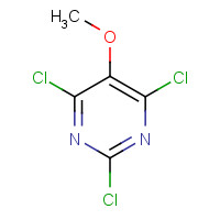 60703-46-0 2,4,6-trichloro-5-methoxypyrimidine chemical structure