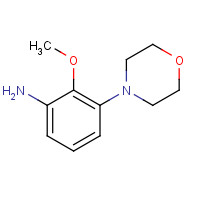 1253380-76-5 2-methoxy-3-morpholin-4-ylaniline chemical structure
