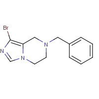 1188264-70-1 7-benzyl-1-bromo-6,8-dihydro-5H-imidazo[1,5-a]pyrazine chemical structure
