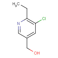 533939-19-4 (5-chloro-6-ethylpyridin-3-yl)methanol chemical structure