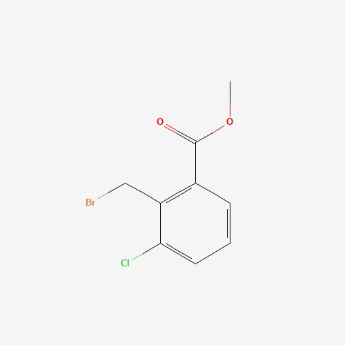 188187-03-3 methyl 2-(bromomethyl)-3-chlorobenzoate chemical structure