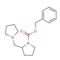 134591-58-5 benzyl 2-(pyrrolidin-1-ylmethyl)pyrrolidine-1-carboxylate chemical structure
