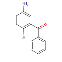 62261-57-8 (5-amino-2-bromophenyl)-phenylmethanone chemical structure