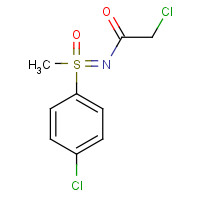680211-73-8 2-chloro-N-[(4-chlorophenyl)-methyl-oxo-$l^{6}-sulfanylidene]acetamide chemical structure