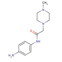 262368-25-2 N-(4-aminophenyl)-2-(4-methylpiperazin-1-yl)acetamide chemical structure
