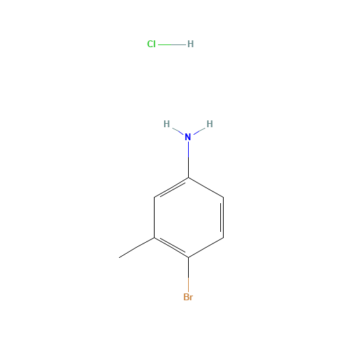 202925-03-9 4-bromo-3-methylaniline;hydrochloride chemical structure