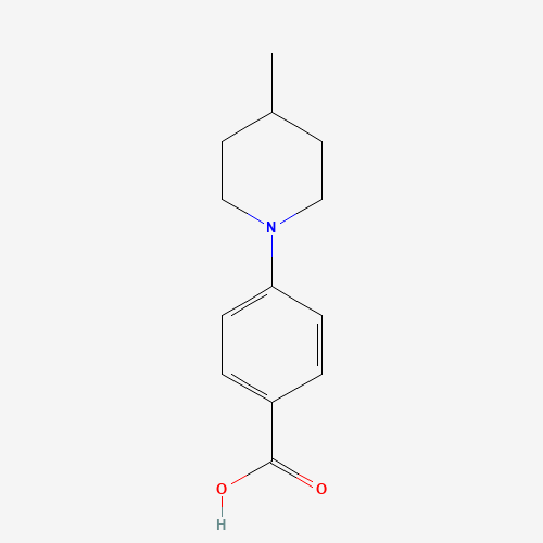 97096-92-9 4-(4-methylpiperidin-1-yl)benzoic acid chemical structure
