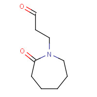 138196-44-8 3-(2-oxoazepan-1-yl)propanal chemical structure