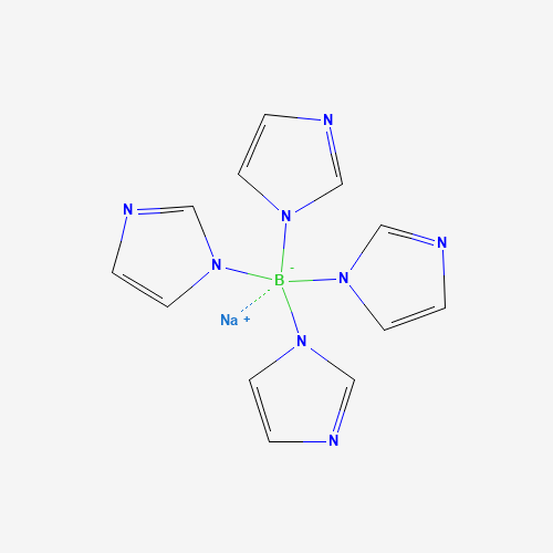 68146-65-6 sodium;tetra(imidazol-1-yl)boranuide chemical structure