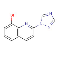 648896-80-4 2-(1,2,4-triazol-1-yl)quinolin-8-ol chemical structure