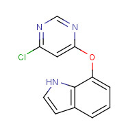 862270-78-8 7-(6-chloropyrimidin-4-yl)oxy-1H-indole chemical structure