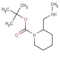 1245645-35-5 tert-butyl 2-(methylaminomethyl)piperidine-1-carboxylate chemical structure