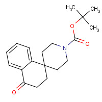 948034-21-7 tert-butyl 4-oxospiro[2,3-dihydronaphthalene-1,4'-piperidine]-1'-carboxylate chemical structure