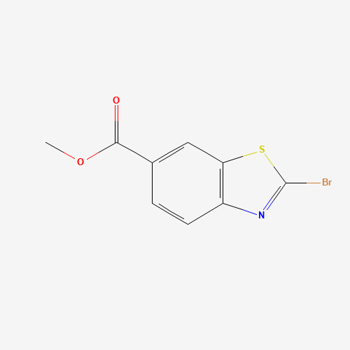 1024583-33-2 methyl 2-bromo-1,3-benzothiazole-6-carboxylate chemical structure