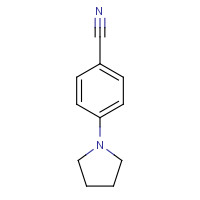 10282-30-1 4-pyrrolidin-1-ylbenzonitrile chemical structure