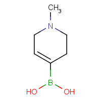 1397106-57-8 (1-methyl-3,6-dihydro-2H-pyridin-4-yl)boronic acid chemical structure