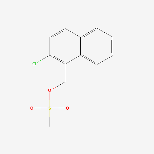 1539309-64-2 (2-chloronaphthalen-1-yl)methyl methanesulfonate chemical structure