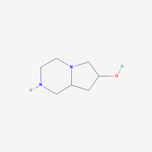 96563-78-9 1,2,3,4,6,7,8,8a-octahydropyrrolo[1,2-a]pyrazin-7-ol chemical structure