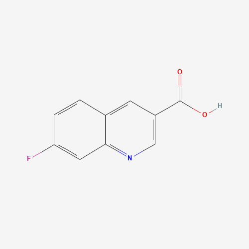 734524-15-3 7-fluoroquinoline-3-carboxylic acid chemical structure