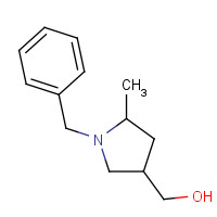 1224433-86-6 (1-benzyl-5-methylpyrrolidin-3-yl)methanol chemical structure
