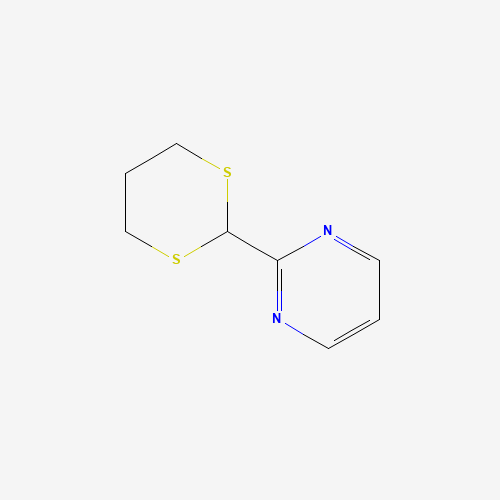 1352278-06-8 2-(1,3-dithian-2-yl)pyrimidine chemical structure