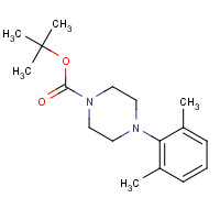 1121596-42-6 tert-butyl 4-(2,6-dimethylphenyl)piperazine-1-carboxylate chemical structure