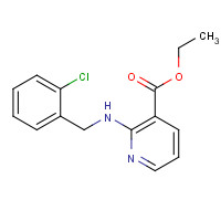 705952-04-1 ethyl 2-[(2-chlorophenyl)methylamino]pyridine-3-carboxylate chemical structure