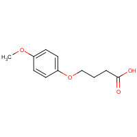 55579-99-2 4-(4-methoxyphenoxy)butanoic acid chemical structure