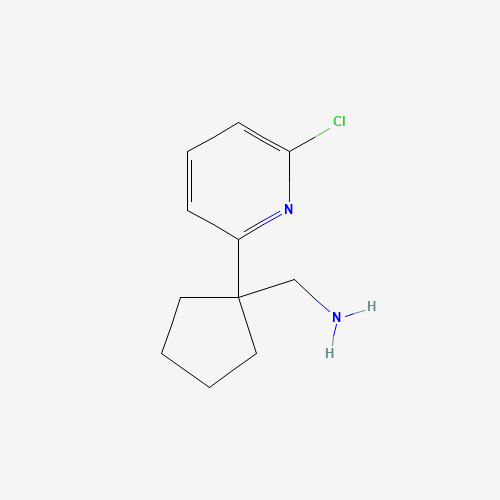 1195178-45-0 [1-(6-chloropyridin-2-yl)cyclopentyl]methanamine chemical structure