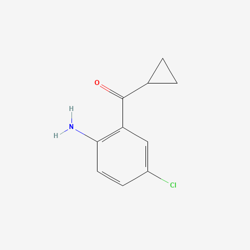 150879-49-5 (2-amino-5-chlorophenyl)-cyclopropylmethanone chemical structure
