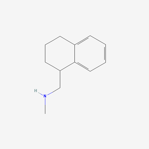 80376-84-7 N-methyl-1-(1,2,3,4-tetrahydronaphthalen-1-yl)methanamine chemical structure