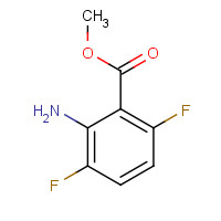 1184204-30-5 methyl 2-amino-3,6-difluorobenzoate chemical structure