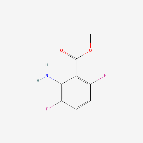 1184204-30-5 methyl 2-amino-3,6-difluorobenzoate chemical structure