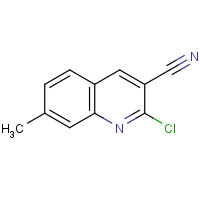 79249-34-6 2-chloro-7-methylquinoline-3-carbonitrile chemical structure