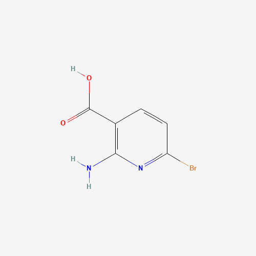1196157-51-3 2-amino-6-bromopyridine-3-carboxylic acid chemical structure