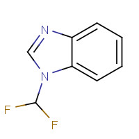 84941-15-1 1-(difluoromethyl)benzimidazole chemical structure