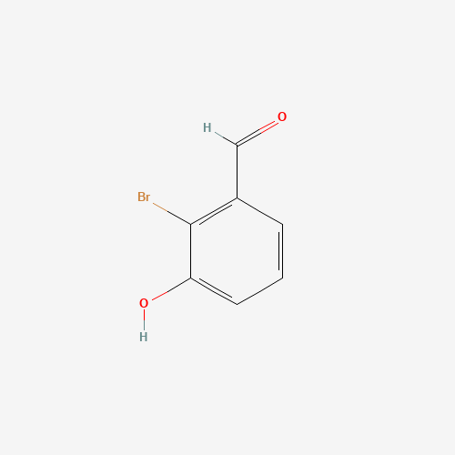 196081-71-7 2-bromo-3-hydroxybenzaldehyde chemical structure
