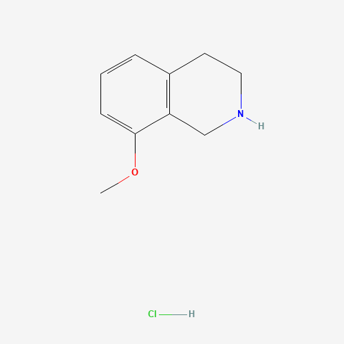 24693-40-1 8-methoxy-1,2,3,4-tetrahydroisoquinoline;hydrochloride chemical structure