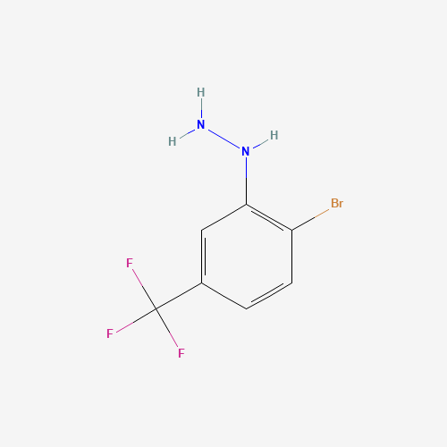 739361-61-6 [2-bromo-5-(trifluoromethyl)phenyl]hydrazine chemical structure